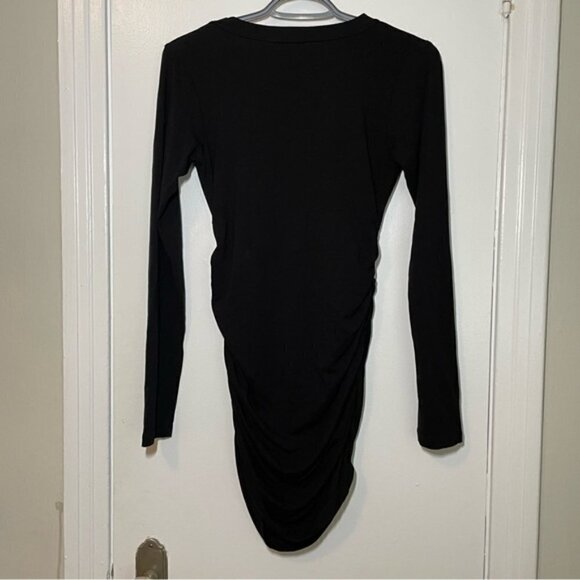 Isabella Oliver Black Maternity Dress size 2 - Picture 6 of 9